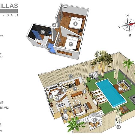 3Br Villa Rabu - Minggu Villas Seminyak Zewnętrze zdjęcie